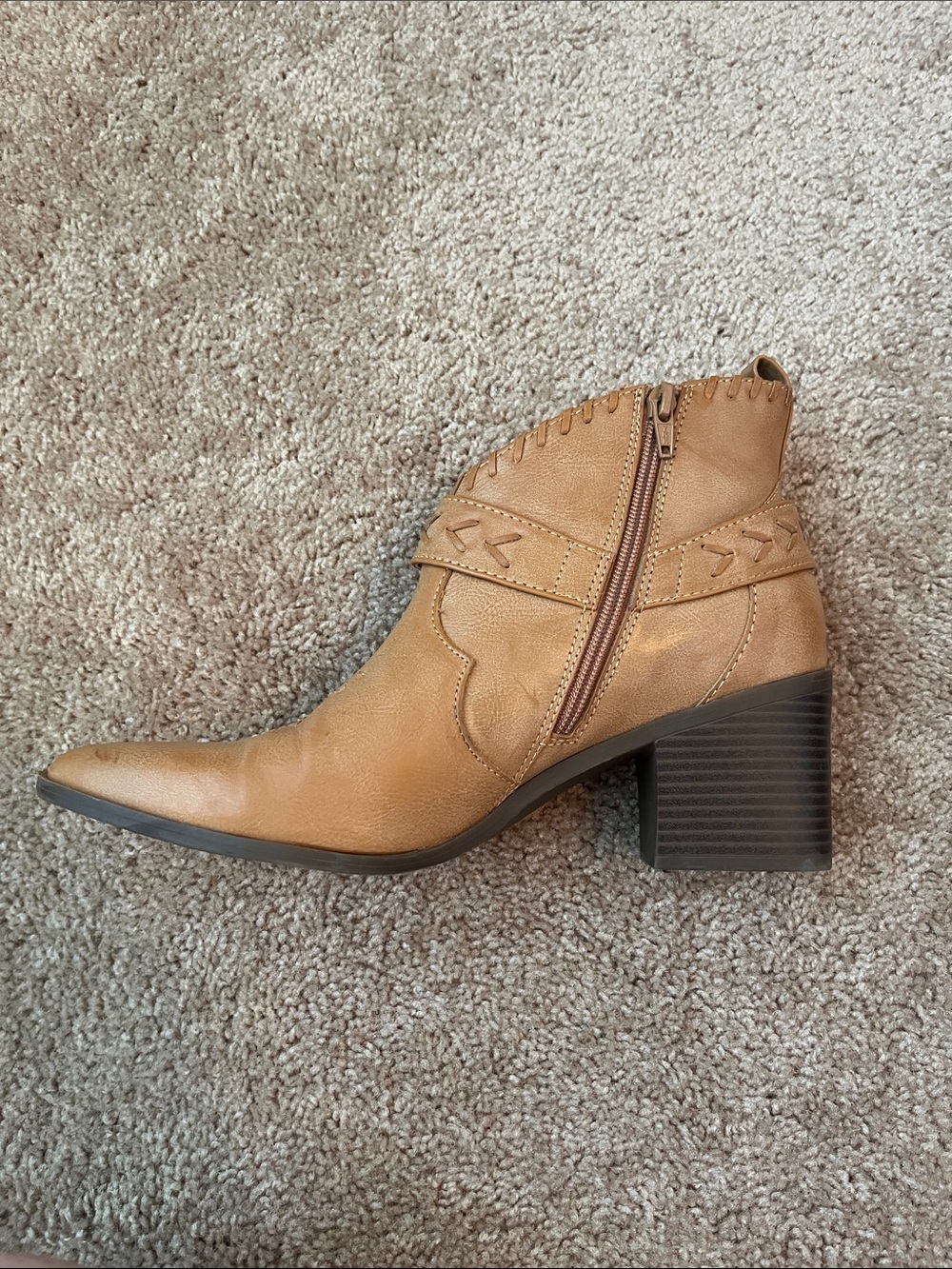 Frye & Co Palma Western Booties - Picture 4 of 10